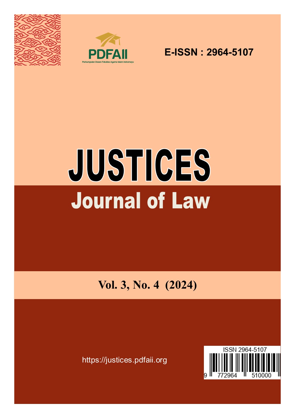 					View Vol. 3 No. 4 (2024): Progressive and Critical Law Review
				